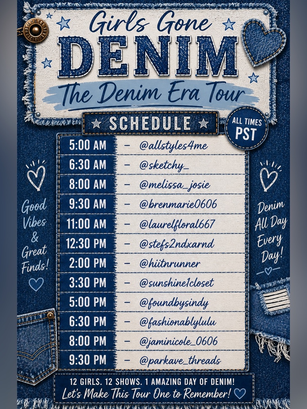 👖Girls Gone Denim Train 👖 - Picture 2 of 14